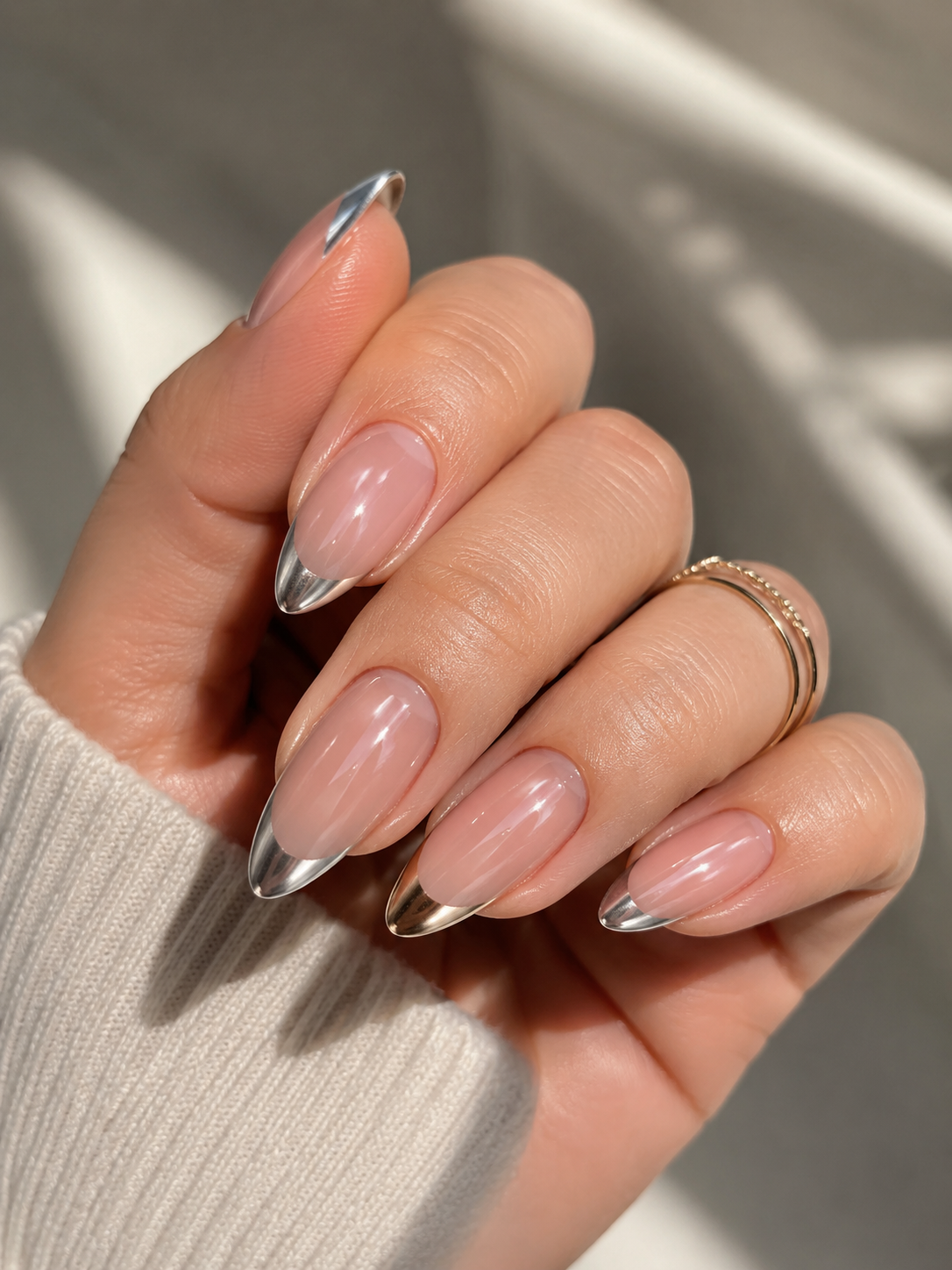 Chrome Gel Tips